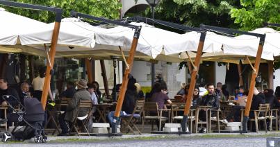 Megnyíltak a kolozsvári vendéglők és kávézók teraszai