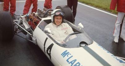 Bruce McLaren autóversenyző, konstruktőr 50 éve halt meg