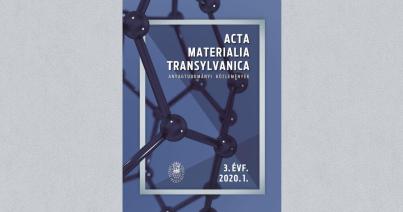 Megjelent az Acta Materialia Transylvanica idei első száma