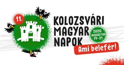 11. Kolozsvári Magyar Napok: védőmaszkban,  lázméréssel