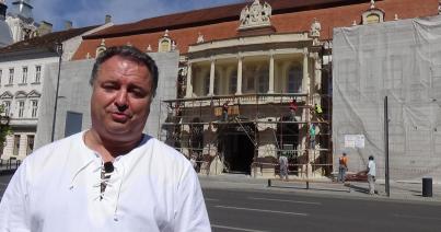 VIDEÓINTERJÚ – Vákár István: végre lekerülnek a Bánffy-palotáról az állványok