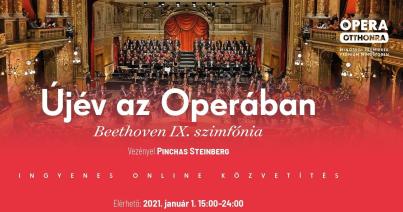 Újévi hangverseny a budapesti operaháztól – Beethoven IX. szimfóniája