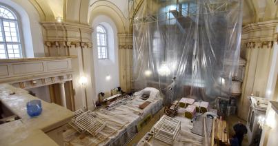 Utolsó száz méteren a kolozsvári evangélikus templom restaurálása