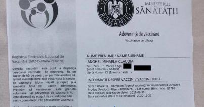 Iohannis: az oltási bizonyítványt orvosi célokra kellene felhasználni