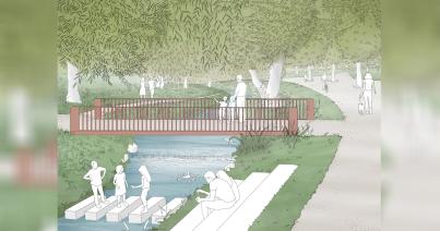 Bővül a Rózsák parkja: új híd,  közösségi kertek