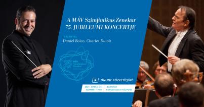Jubileumi online koncertet ad a MÁV Szimfonikus Zenekar