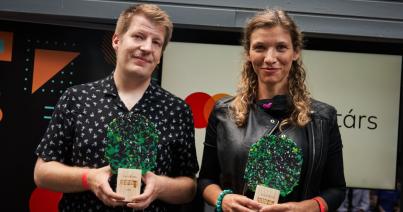 André Ferenc és Czakó Zsófia nyerte a Mastercard – Alkotótárs ösztöndíjakat