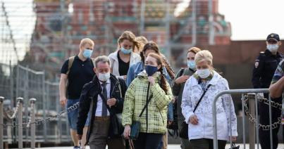 Oroszországban ismét 13 ezer fölé emelkedett az új fertőzöttek száma, szigorítások Moszkvában