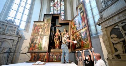 Dürer egy eddig ismeretlen festményét fedezhették fel