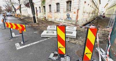 Javában zajlik a Farkas utca és környékének felújítása