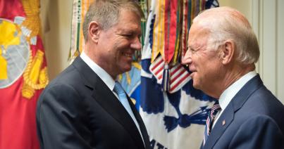 Szűk körű megbeszélésen Joe Biden és Klaus Iohannis