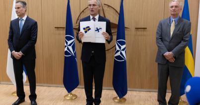 Finnország és Svédország benyújtotta  csatlakozási kérelmét a NATO-hoz