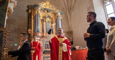 Püspöki orgonaáldás és bérmálás volt Kolozsváron