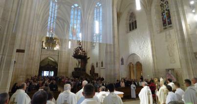 Első Szent Mihály-búcsút tartottak Kolozsváron  a felújított plébániatemplomban