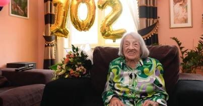 Keleti Ágnes 102 éves