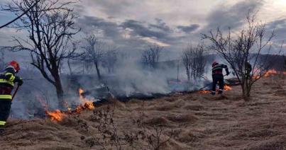 Több mint húsz hektáron égett le egy természetvédelmi terület a Torockói-hegységben