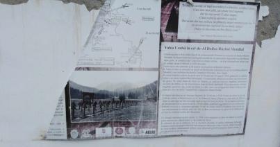 Ismeretlenek megrongálták az úzvölgyi haditemető információs tábláit
