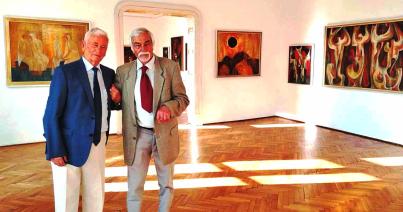 Márton Árpád festőművésznek nyílt tárlata a Bánffy-palotában