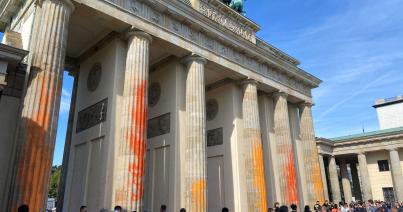 Klímaaktivisták tüntetnek Berlinben