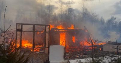 Leégett egy hétvégi ház Bánffytelepen