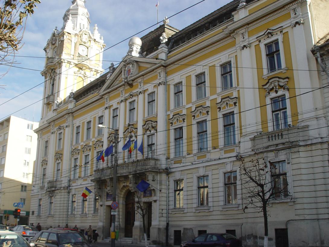 Átfogó felújítási munkálatok a Kolozsvári Városházán