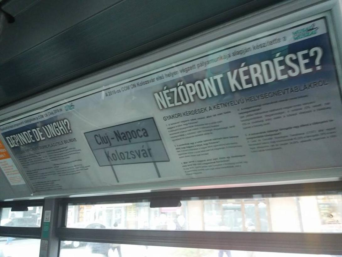 Kihelyezték a Muszáj-Musai reklámjait a buszokban