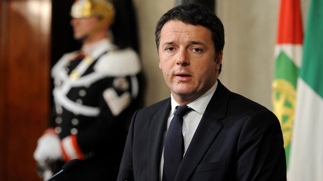 Matteo Renzi: ordító tévedést követtem el