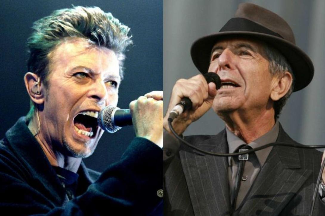 David Bowie és Leonard Cohen a brit zenei díjak jelöltjei között
