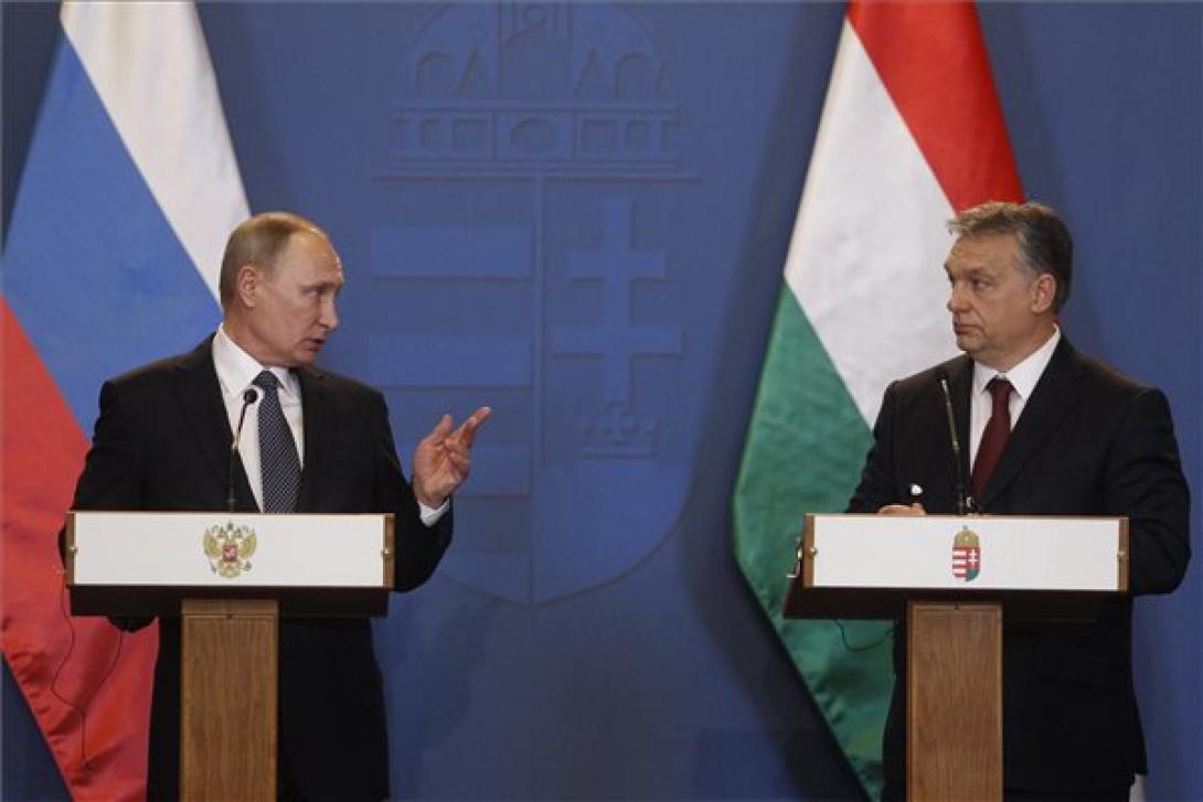 Putyin Budapesten - Szijjártó: a magyar gazdaság érdeke az orosz szankciók feloldása