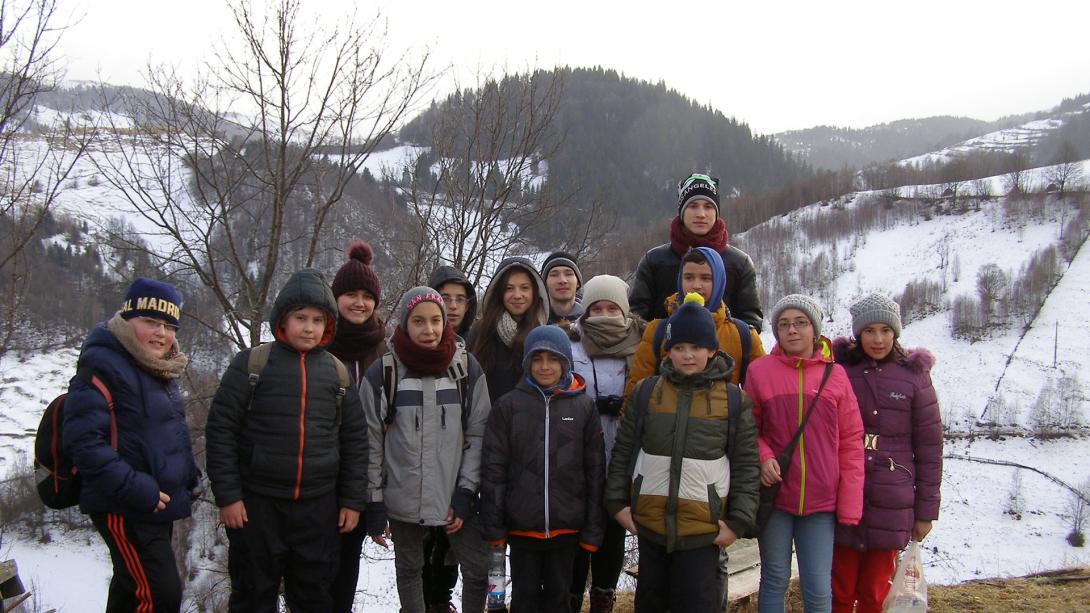 Újrahasznosítás támogatta kirándulás, avagy györgyfalvi diákok a hegyekben