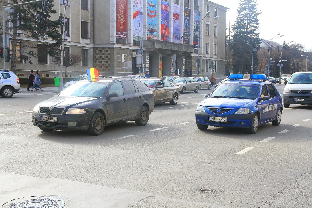 Polgári engedetlenség: autósok bénították a forgalmat Kolozsváron