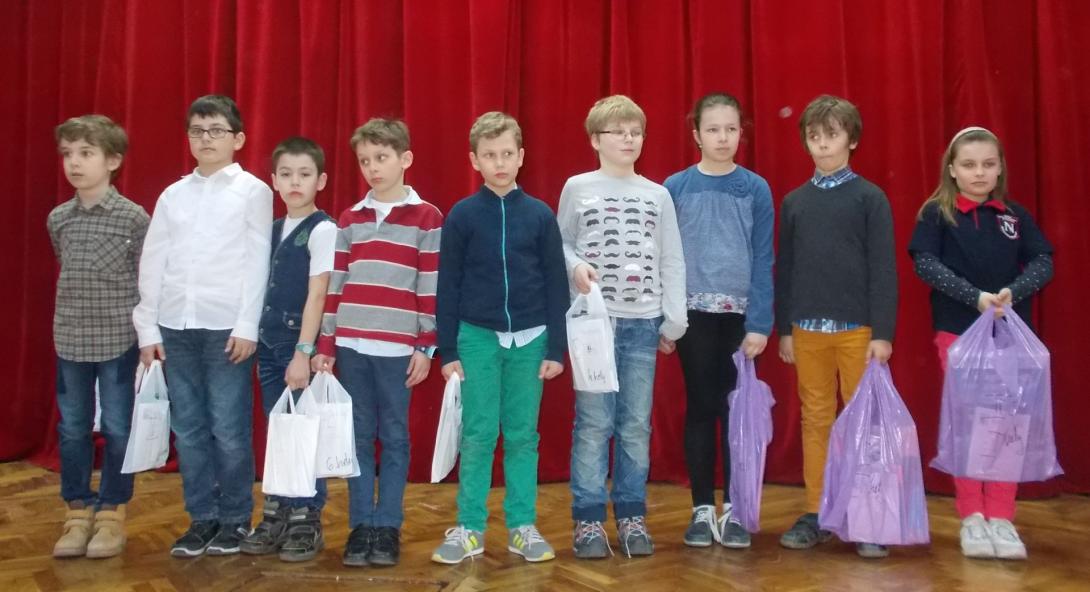A Zrínyi matekverseny legjobbjai Kolozs megyében