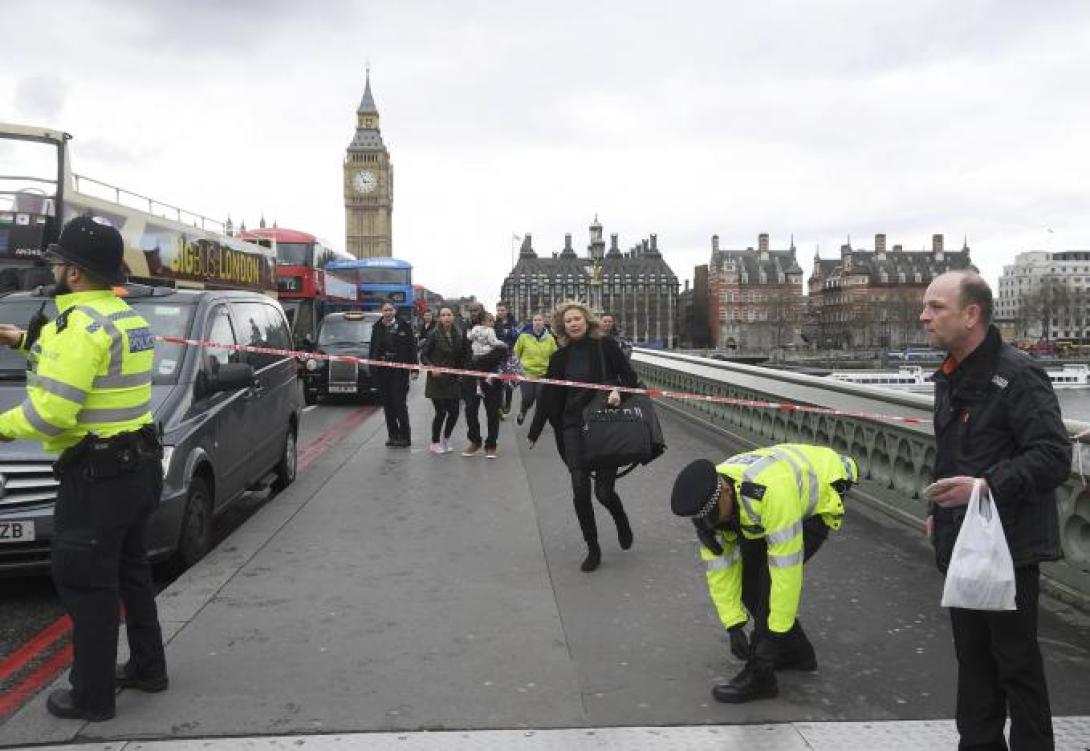 Lövöldözés a londoni parlamentnél, kettős támadás