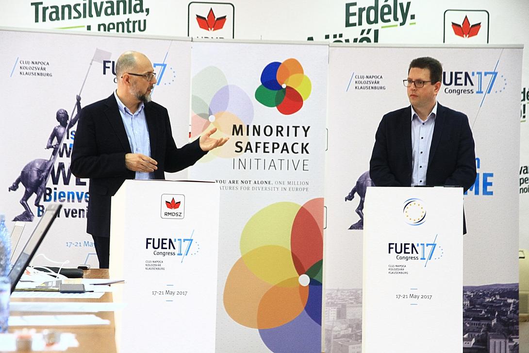 FUEN-kongresszus: Kolozsvár Európa kisebbségi fővárosa lesz