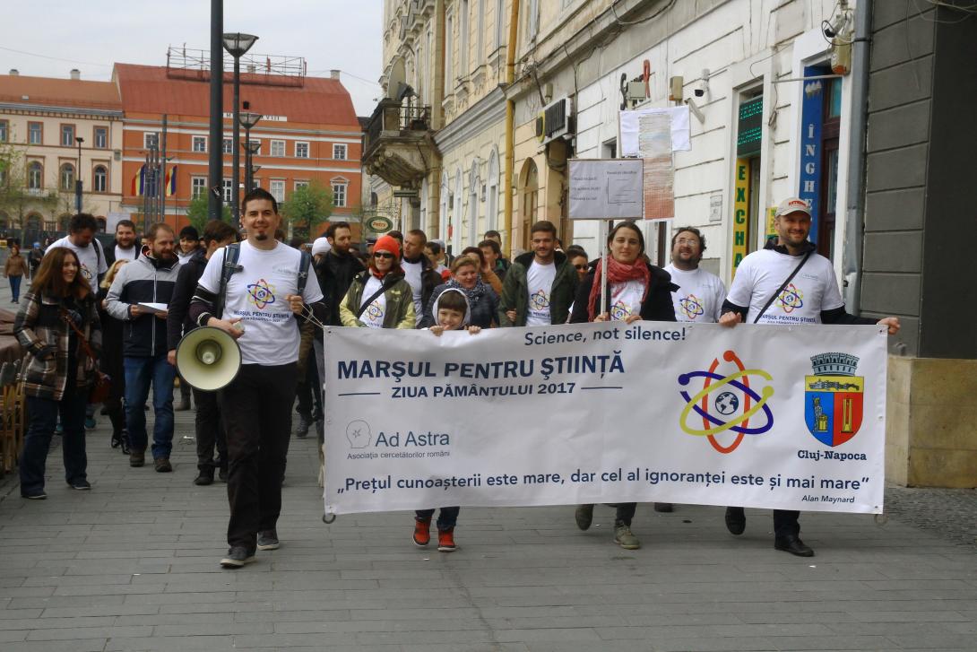 Kutatók vonultak utcára Kolozsváron