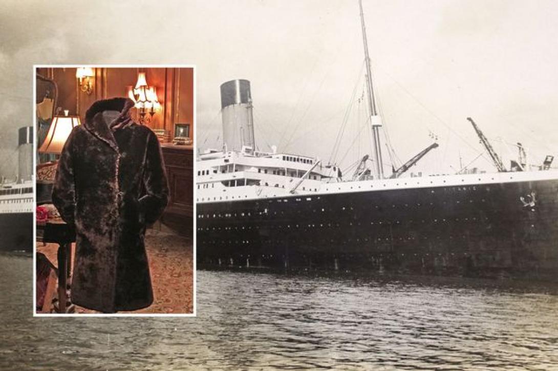 A Titanic stewardessének bundája 180 ezer fontért kelt el egy brit árverésen