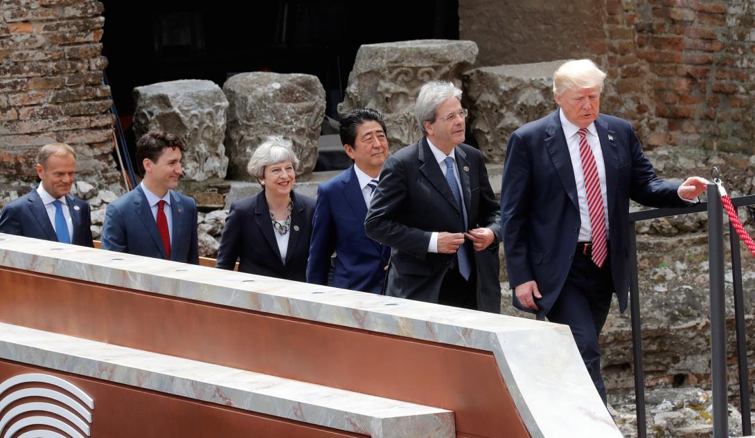 A saját határok védelmének jogát hangsúlyozza a G7-csúcs zárónyilatkozata