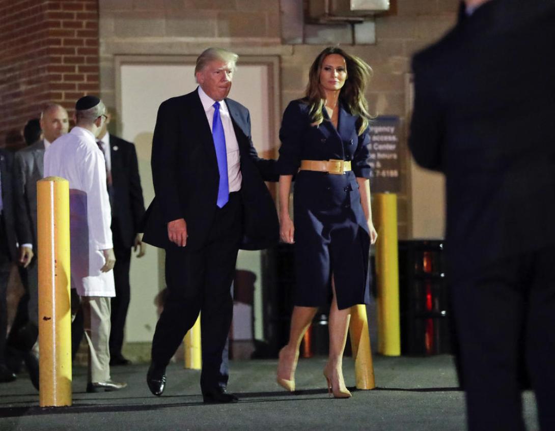 Donald Trump elnök meglátogatta a kórházban az alexandriai lövöldözés áldozatait