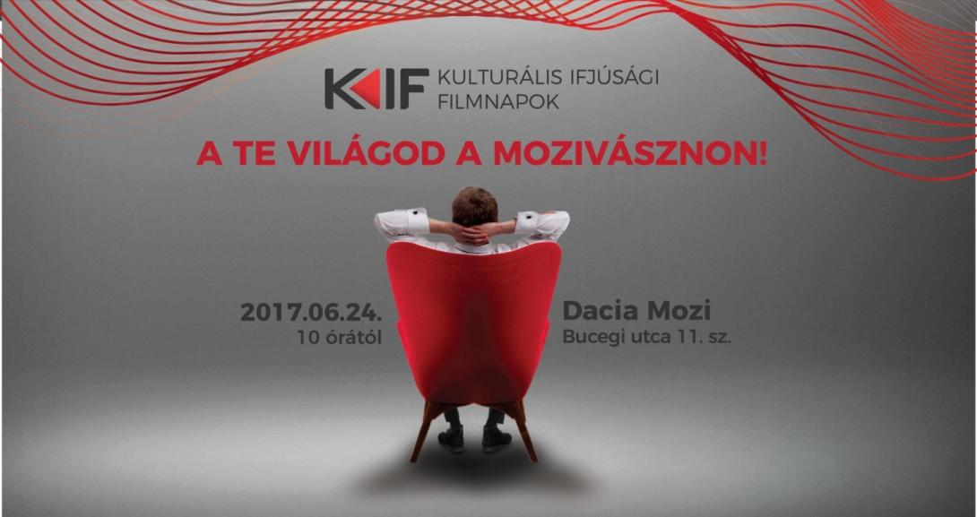 Kulturális Ifjúsági Filmnap a Dacia moziban