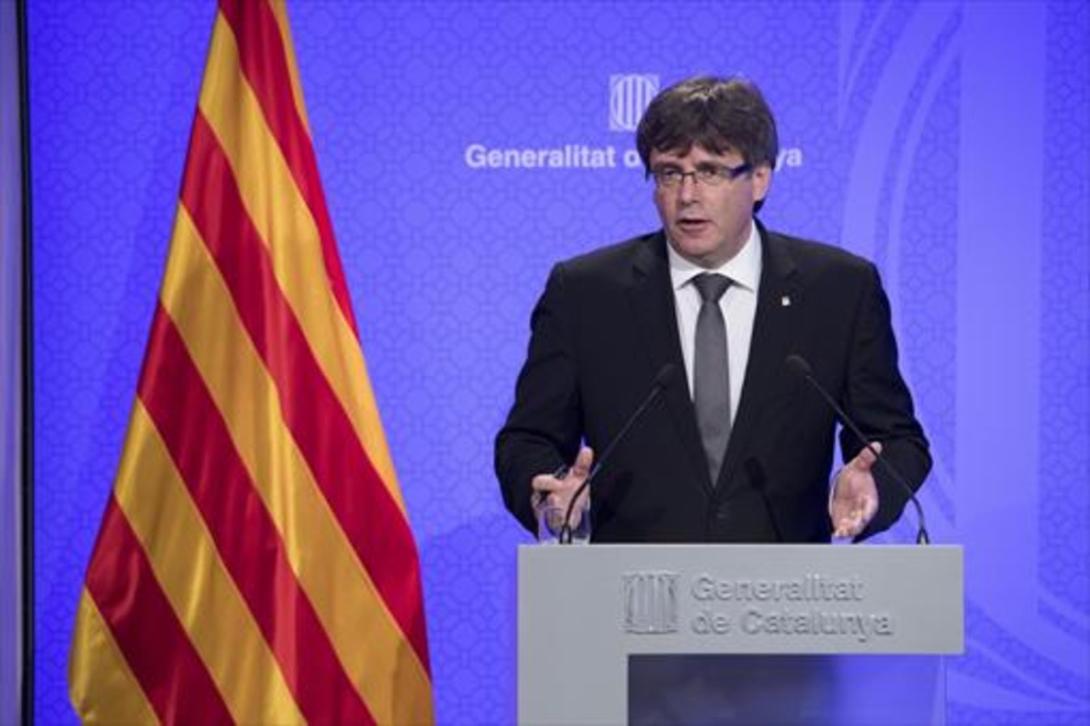 A katalán elnök parlamenti ülést hív össze, hogy választ adjanak Madridnak