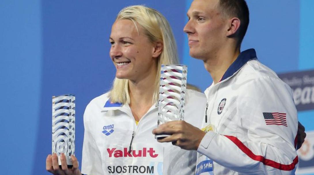 FINA: Caeleb Dressel és Sarah Sjöström az év úszója