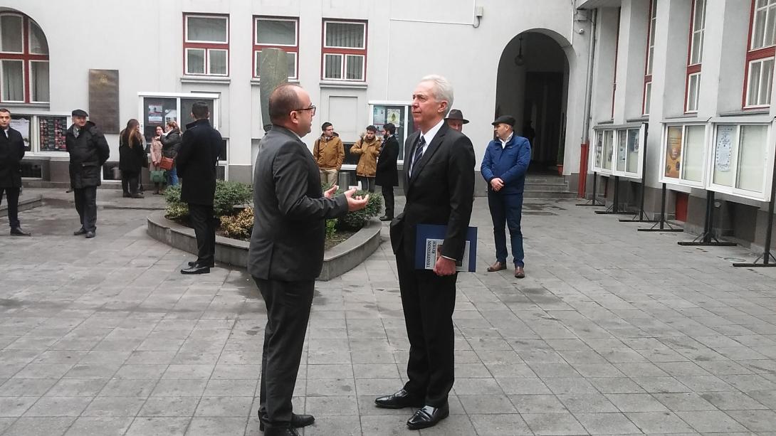 Világpolitikai kérdésekről értekezett Kolozsváron  az Egyesült Államok bukaresti nagykövete