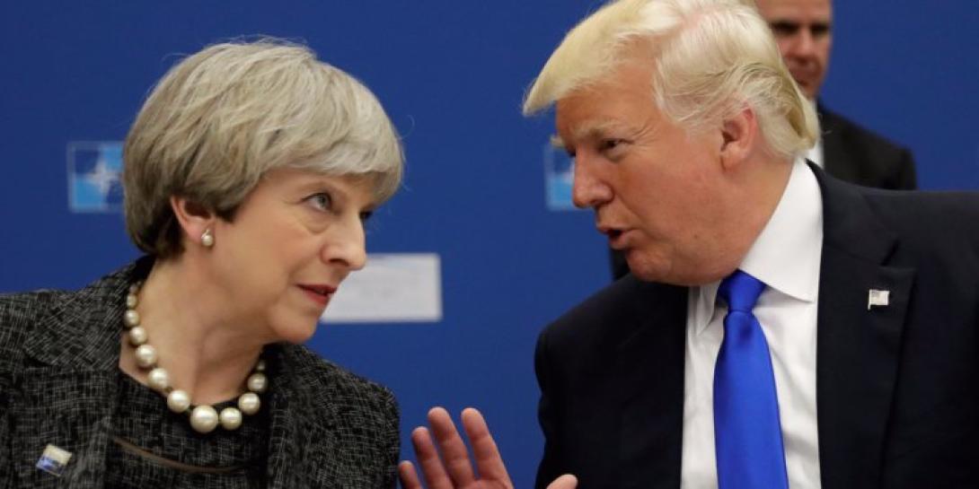 Amerikai importvámok - Theresa May aggályait hangoztatta Trumpnak