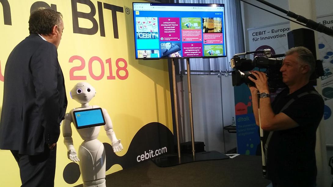 Robotok, drónok a CEBIT előzetesen:  a jövő elérkezett