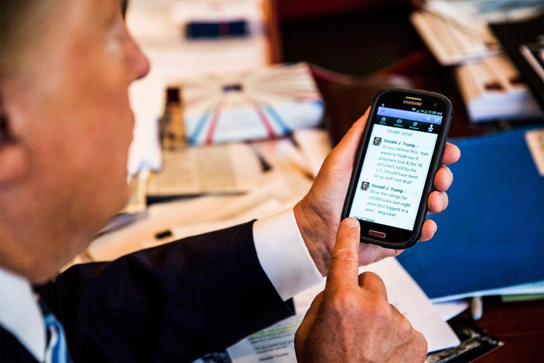 Trumpnak két okostelefonja van, de egyik sem biztonságos