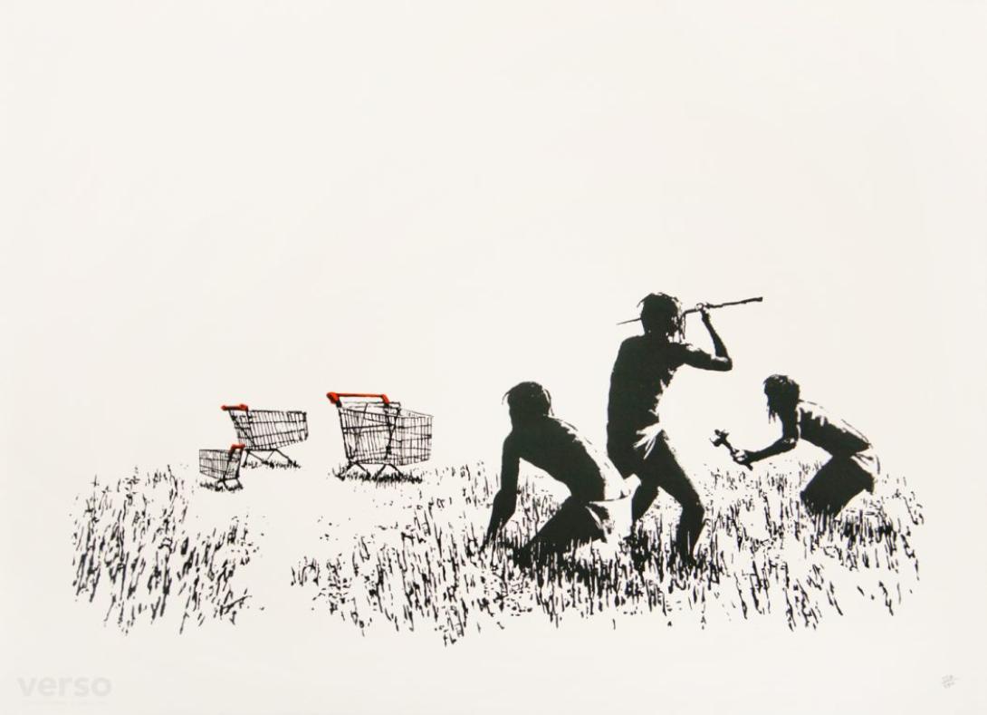 VIDEÓ - Ellopták Banksy egy képét egy torontói kiállításról