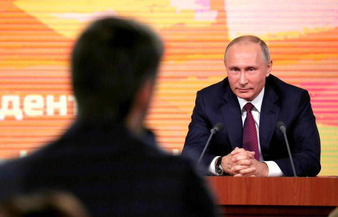 Putyin: a kercsi icidens növelte az egyik ukrán elnökjelölt támogatottságát
