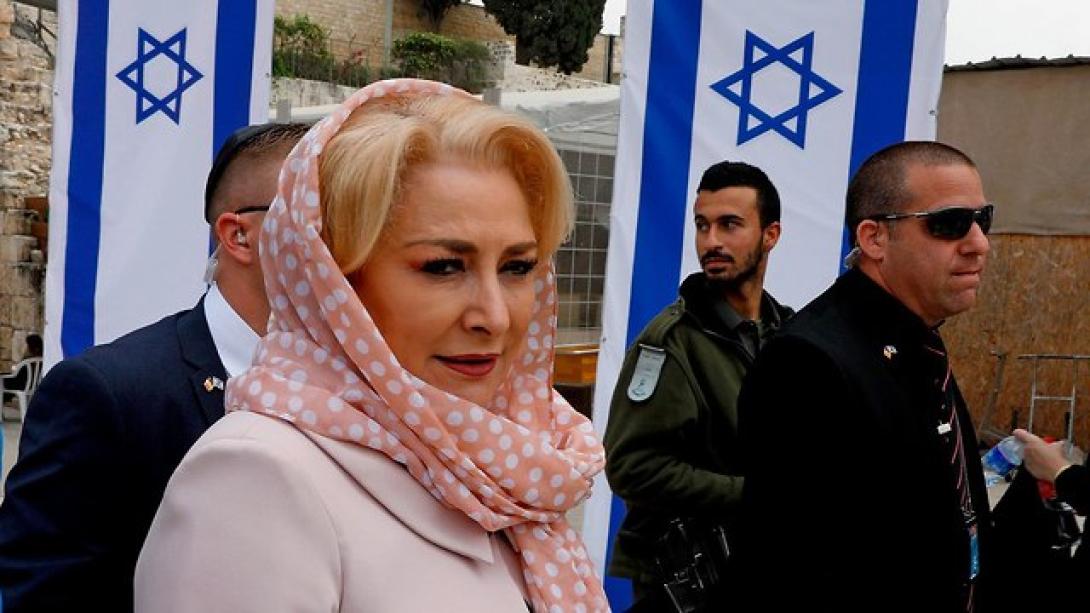 Visszakozott Dăncilă az izraeli nagykövetség Jeruzsálembe költöztetése ügyében (FRISSÍTVE)