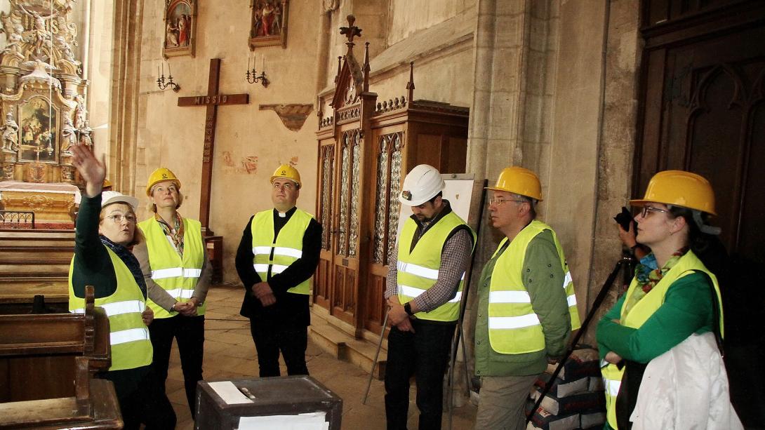 Lépésről lépésre halad a Szent Mihály-templom restaurálása