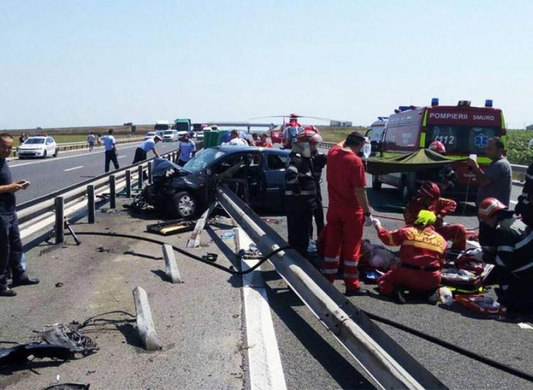 Súlyos baleset az A1-es autópályán: három személy meghalt, egy gyermek kómában van